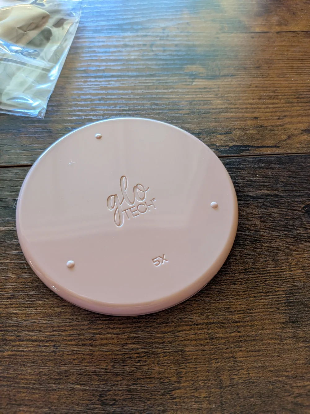 Pink Cosmetic Train Case